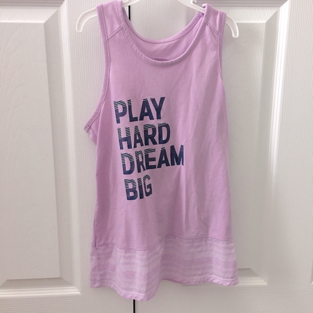 Purple Athletic Shirt